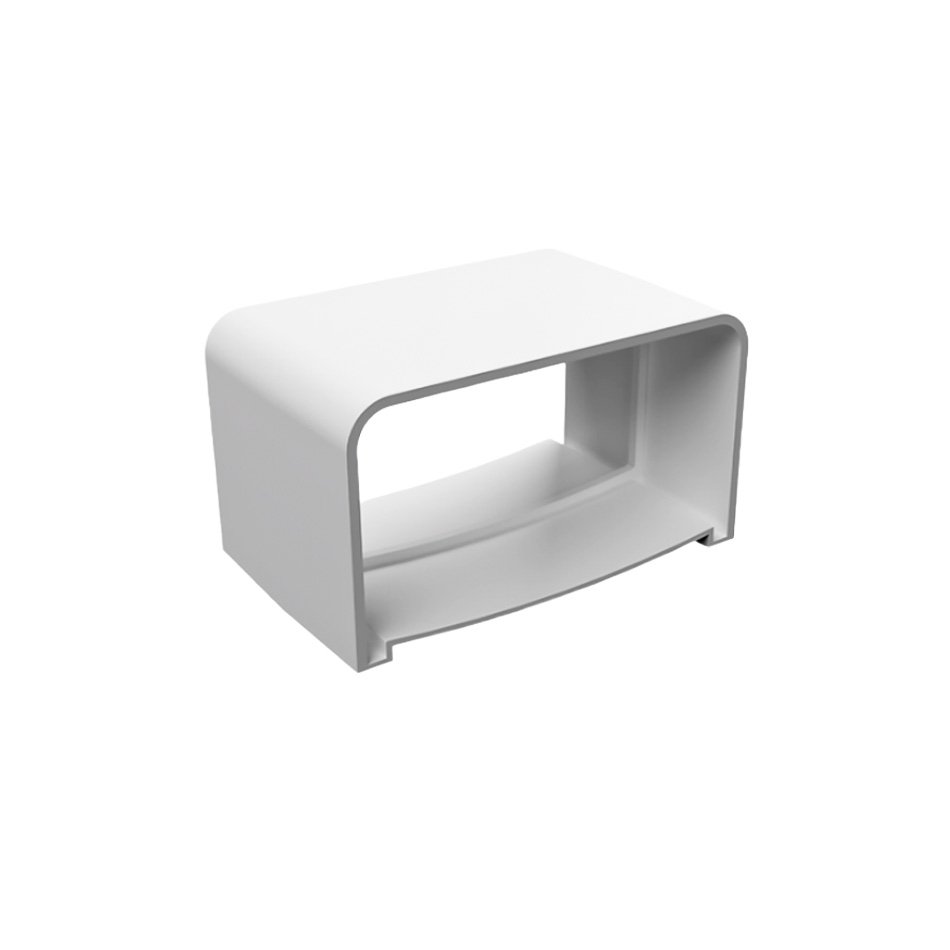 La enmienda para perfil hidropónico es un accesorio de unión fundamental en los sistemas de cultivo tipo NFT y otros diseños modulares.