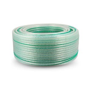 La manguera de buceo verde es un tipo de manguera flexible y resistente, diseñada principalmente para la conducción de agua en sistemas de riego agrícola, jardinería, hidroponía o uso industrial ligero. Su nombre proviene de su característico color verde y de su apariencia acanalada, que recuerda a las mangueras utilizadas en equipos de buceo, aunque su uso no está relacionado con el buceo subacuático.